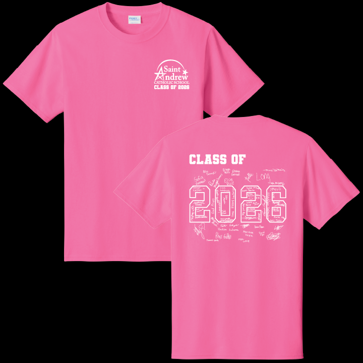 8th Grade Class of 2026 Spirit Tee