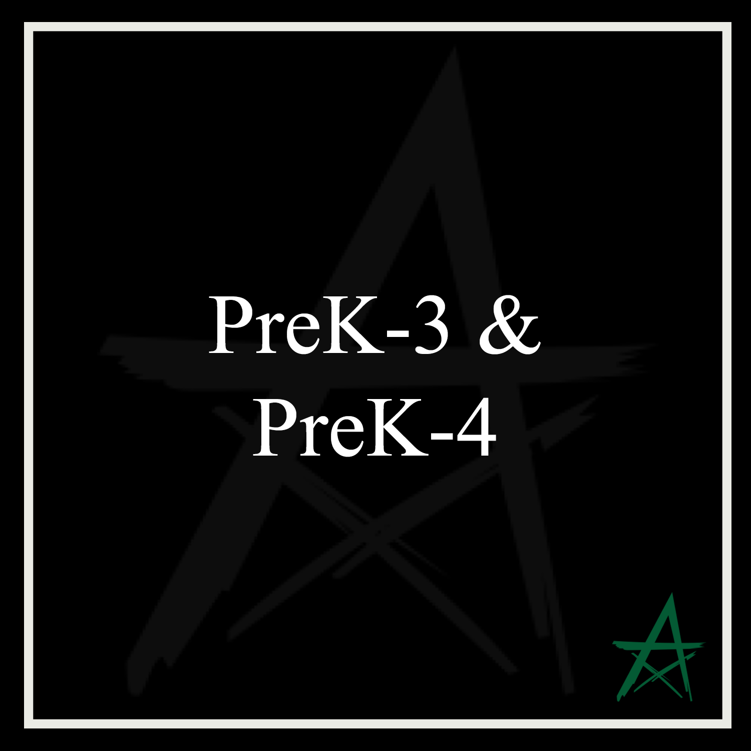 PreK-3 & PreK-4